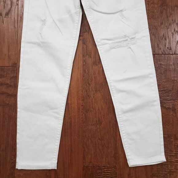 Dex Nixon Boyfriend Jeans White 25 NEW - Picture 4 of 8